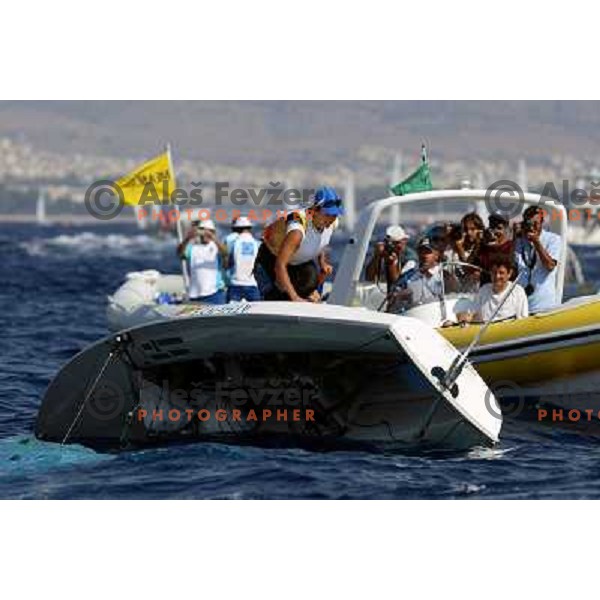  sailing during summer Olympic games in Athens 2004, Greece 