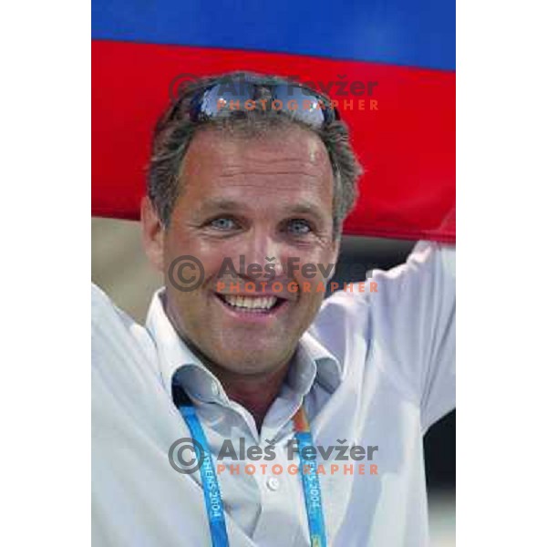 Damjan Pintar of Slovenia during summer Olympic games in Athens on August 22,2004, Greece 