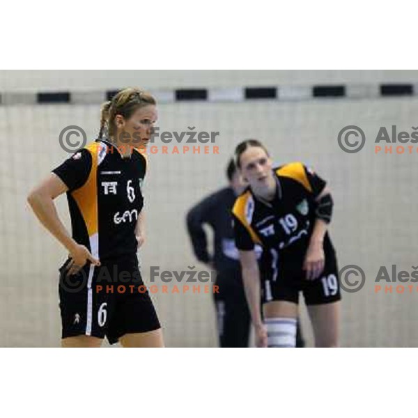  Neli Irman of Zagorje Gen1 in action during handball match Zagorje Gen1- Krim Mercator in semi-final of Slovenian Cup, played in Zagorje on April 2, 2011 