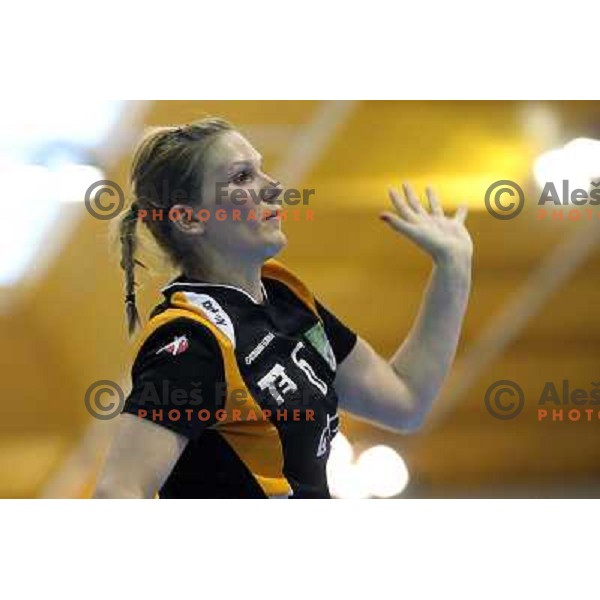  Neli Irman of Zagorje Gen1 in action during handball match Zagorje Gen1- Krim Mercator in semi-final of Slovenian Cup, played in Zagorje on April 2, 2011 