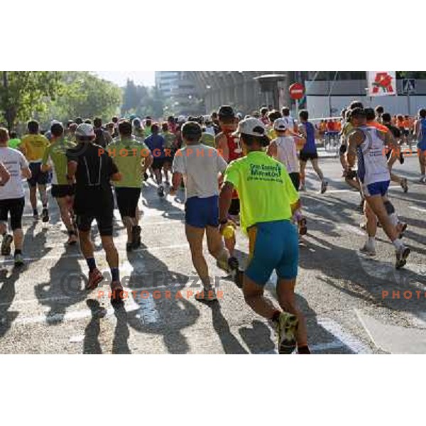 Maraton y 10k de Madrid, international marathon (42.195 m) and 10 km race in capital city of Spain on April 17, 2011 
