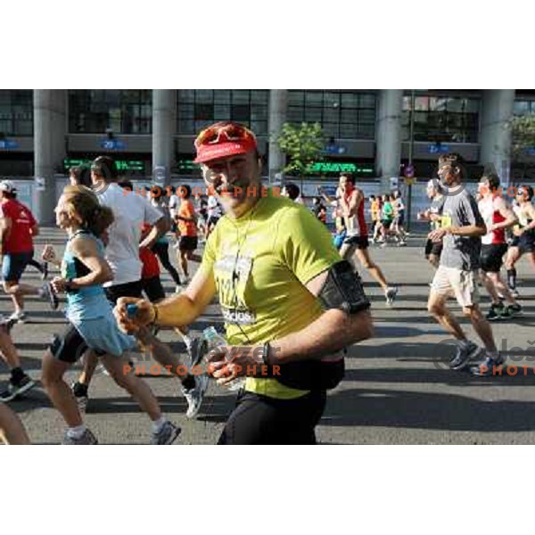 Maraton y 10k de Madrid, international marathon (42.195 m) and 10 km race in capital city of Spain on April 17, 2011 
