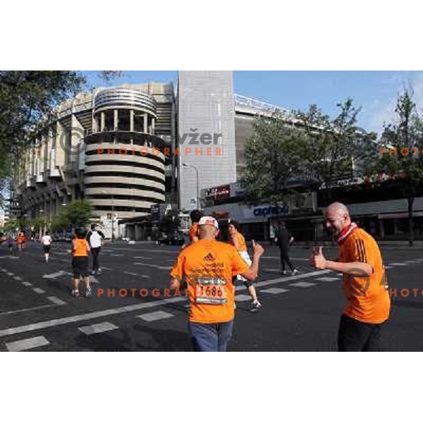 Maraton y 10k de Madrid, international marathon (42.195 m) and 10 km race in capital city of Spain on April 17, 2011 
