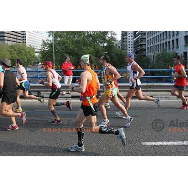 Maraton y 10k de Madrid, international marathon (42.195 m) and 10 km race in capital city of Spain on April 17, 2011 