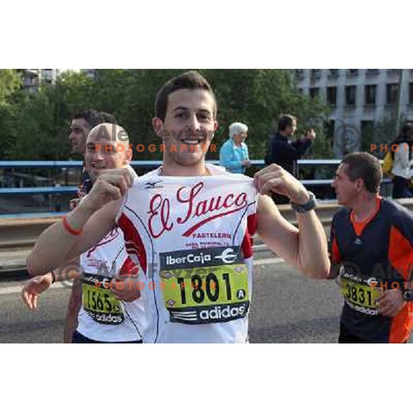 Maraton y 10k de Madrid, international marathon (42.195 m) and 10 km race in capital city of Spain on April 17, 2011 