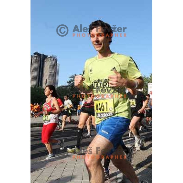 Maraton y 10k de Madrid, international marathon (42.195 m) and 10 km race in capital city of Spain on April 17, 2011 