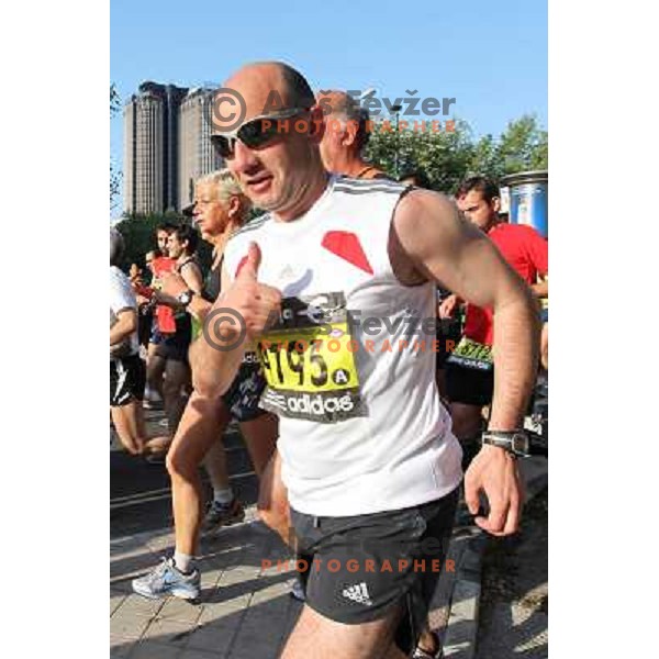 Maraton y 10k de Madrid, international marathon (42.195 m) and 10 km race in capital city of Spain on April 17, 2011 