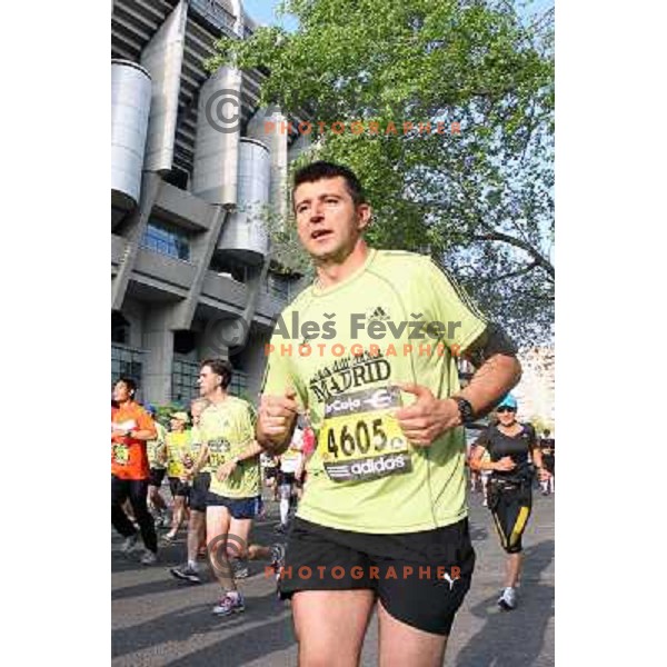 Maraton y 10k de Madrid, international marathon (42.195 m) and 10 km race in capital city of Spain on April 17, 2011 