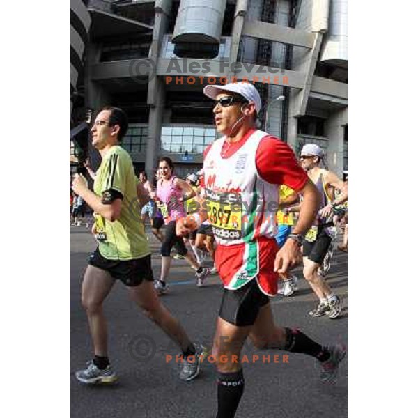 Maraton y 10k de Madrid, international marathon (42.195 m) and 10 km race in capital city of Spain on April 17, 2011 