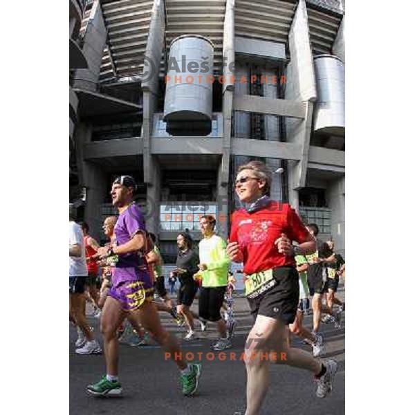 Maraton y 10k de Madrid, international marathon (42.195 m) and 10 km race in capital city of Spain on April 17, 2011 