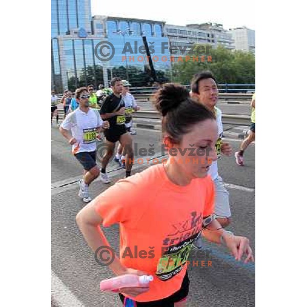 Maraton y 10k de Madrid, international marathon (42.195 m) and 10 km race in capital city of Spain on April 17, 2011 