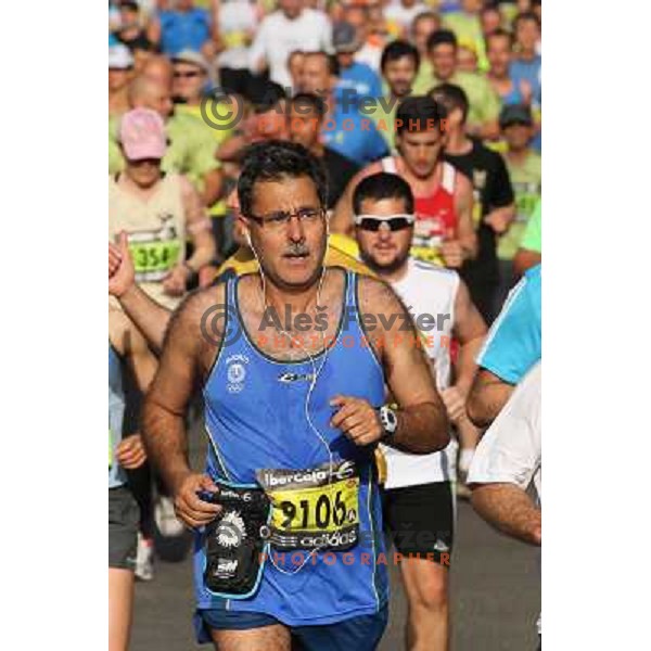 Maraton y 10k de Madrid, international marathon (42.195 m) and 10 km race in capital city of Spain on April 17, 2011 