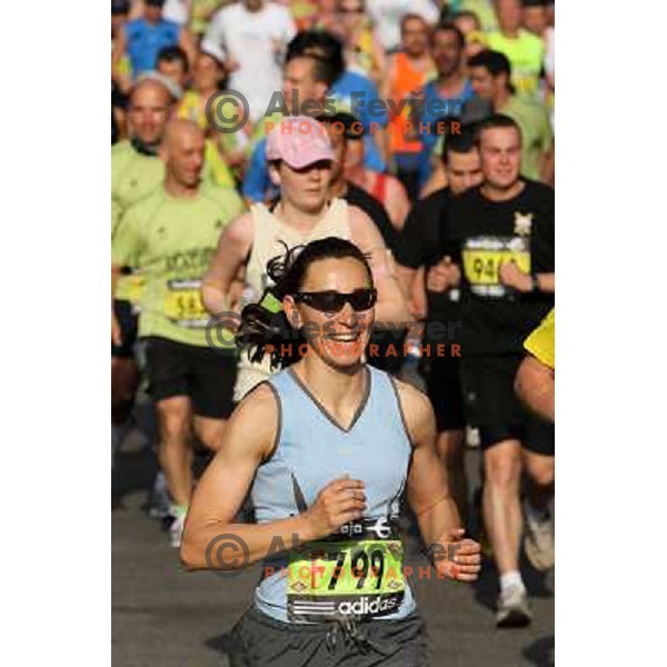 Maraton y 10k de Madrid, international marathon (42.195 m) and 10 km race in capital city of Spain on April 17, 2011 