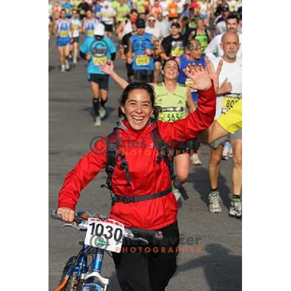 Maraton y 10k de Madrid, international marathon (42.195 m) and 10 km race in capital city of Spain on April 17, 2011 