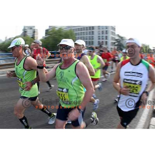 Maraton y 10k de Madrid, international marathon (42.195 m) and 10 km race in capital city of Spain on April 17, 2011 