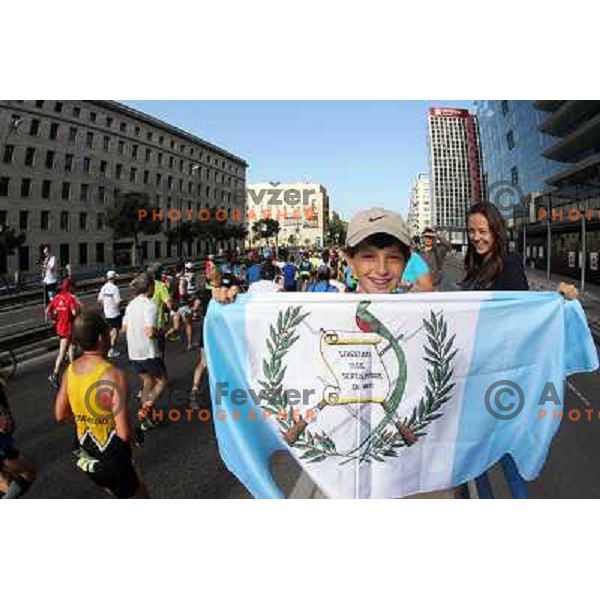Maraton y 10k de Madrid, international marathon (42.195 m) and 10 km race in capital city of Spain on April 17, 2011 