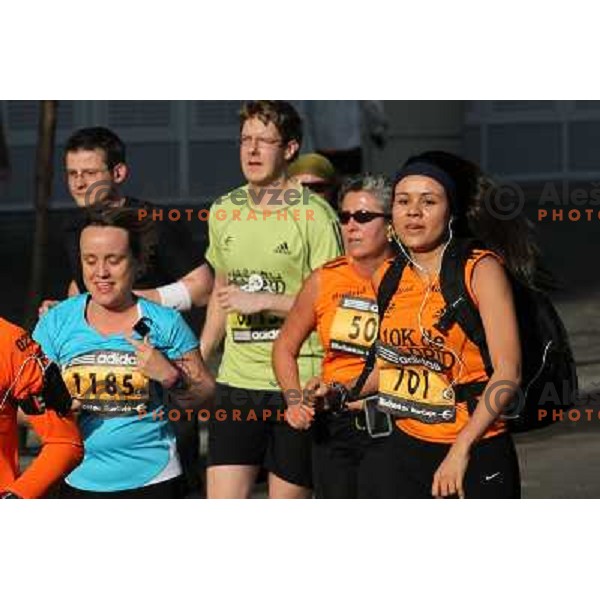Maraton y 10k de Madrid, international marathon (42.195 m) and 10 km race in capital city of Spain on April 17, 2011 