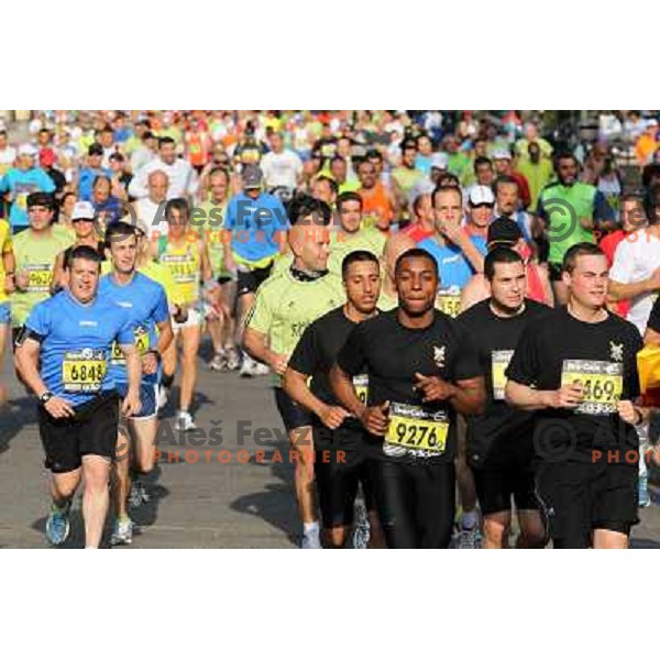 Maraton y 10k de Madrid, international marathon (42.195 m) and 10 km race in capital city of Spain on April 17, 2011 