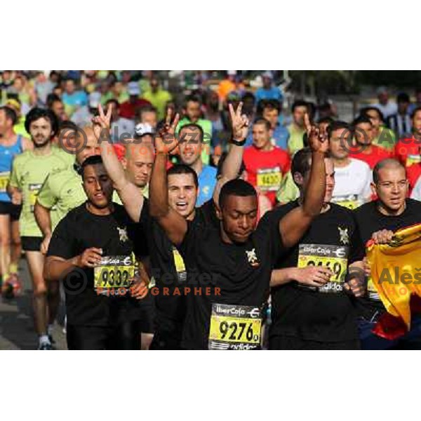 Maraton y 10k de Madrid, international marathon (42.195 m) and 10 km race in capital city of Spain on April 17, 2011 