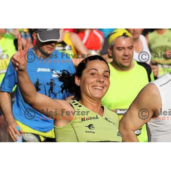Maraton y 10k de Madrid, international marathon (42.195 m) and 10 km race in capital city of Spain on April 17, 2011 