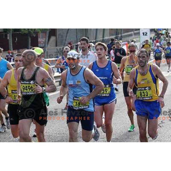 Maraton y 10k de Madrid, international marathon (42.195 m) and 10 km race in capital city of Spain on April 17, 2011 