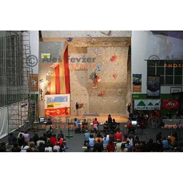 Kranj free-climbing wall arena, Slovenia
