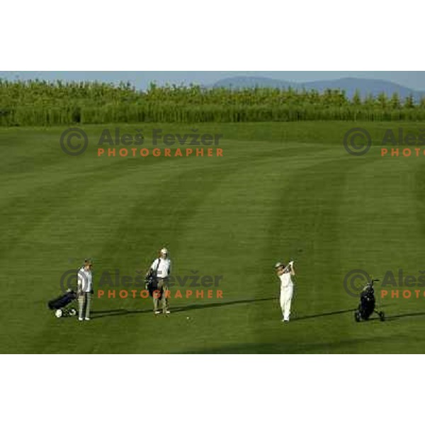 Mokrice golf course, Slovenia on June 1, 2005 