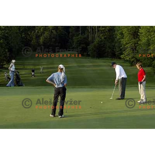 Mokrice golf course, Slovenia on June 1, 2005 