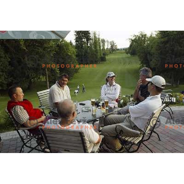Mokrice golf course, Slovenia on June 1, 2005 