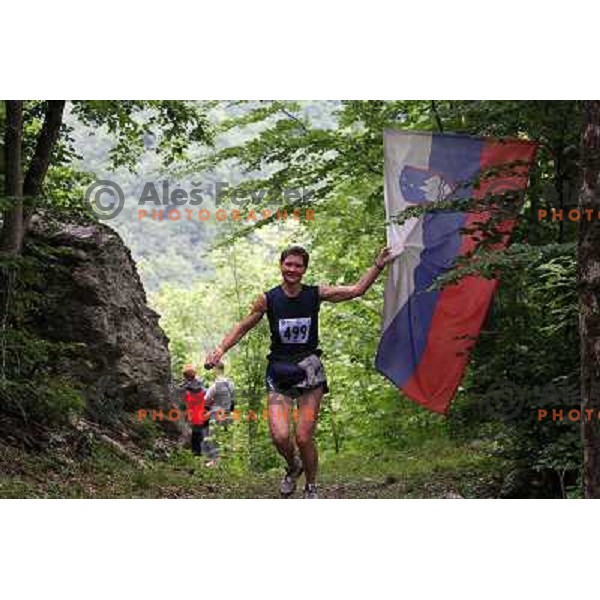 400 runners from 21 countries took part at 8th World Long Distance Mountain Running Challenge in Slovenia on June 18, 2011. Start in Petrovo Brdo, finish in Podbrdo, 37.5 km with total of 5300 meters of climbs and descents 