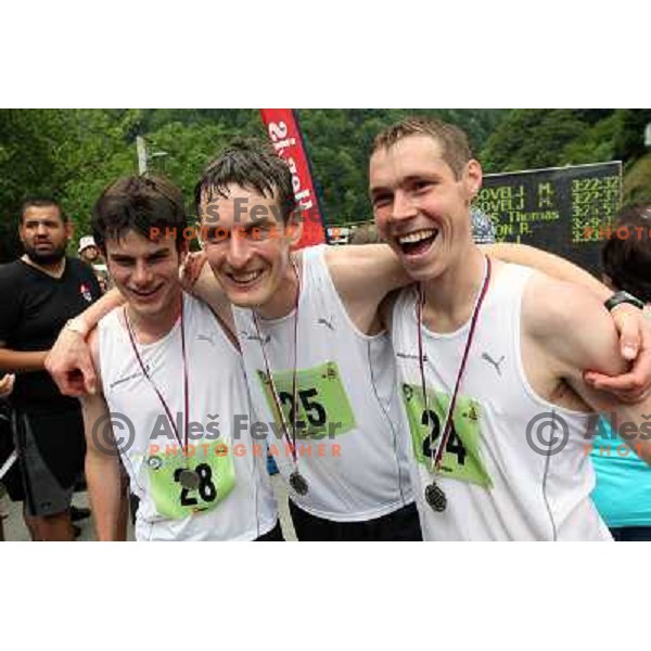 400 runners from 21 countries took part at 8th World Long Distance Mountain Running Challenge in Slovenia on June 18, 2011. Start in Petrovo Brdo, finish in Podbrdo, 37.5 km with total of 5300 meters of climbs and descents 