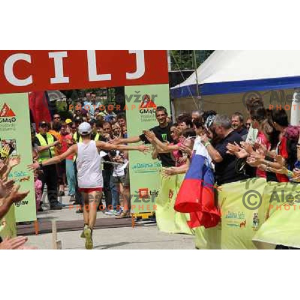 400 runners from 21 countries took part at 8th World Long Distance Mountain Running Challenge in Slovenia on June 18, 2011. Start in Petrovo Brdo, finish in Podbrdo, 37.5 km with total of 5300 meters of climbs and descents 