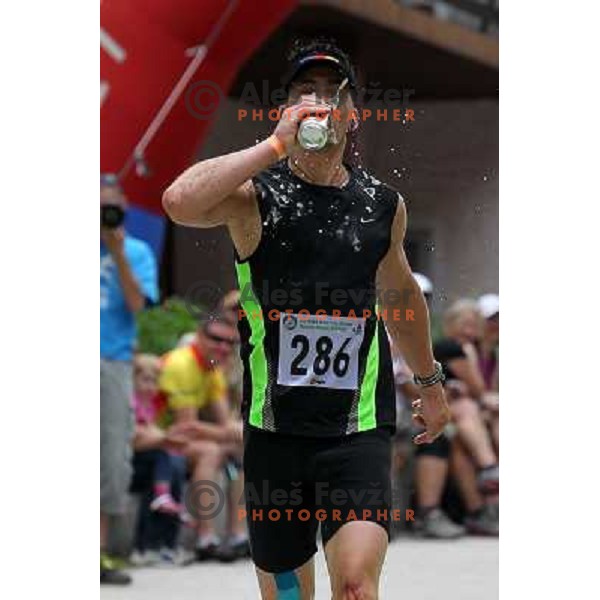 400 runners from 21 countries took part at 8th World Long Distance Mountain Running Challenge in Slovenia on June 18, 2011. Start in Petrovo Brdo, finish in Podbrdo, 37.5 km with total of 5300 meters of climbs and descents 