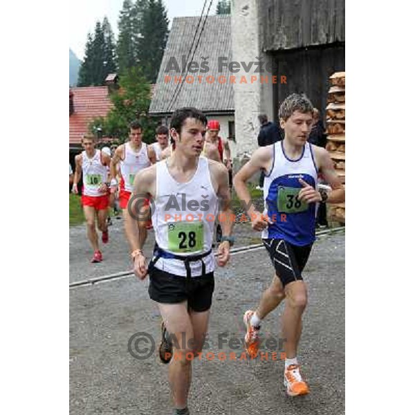 400 runners from 21 countries took part at 8th World Long Distance Mountain Running Challenge in Slovenia on June 18, 2011. Start in Petrovo Brdo, finish in Podbrdo, 37.5 km with total of 5300 meters of climbs and descents 