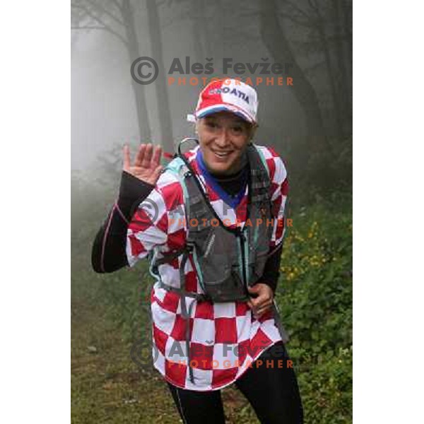 400 runners from 21 countries took part at 8th World Long Distance Mountain Running Challenge in Slovenia on June 18, 2011. Start in Petrovo Brdo, finish in Podbrdo, 37.5 km with total of 5300 meters of climbs and descents 