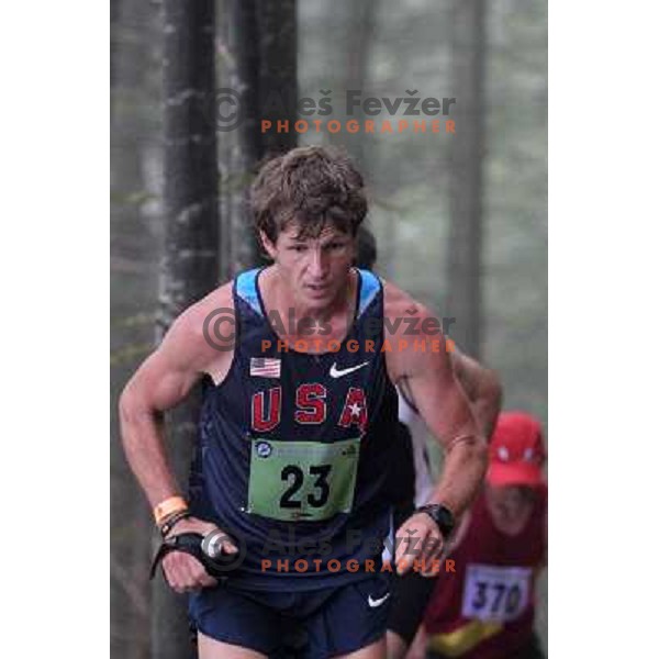 400 runners from 21 countries took part at 8th World Long Distance Mountain Running Challenge in Slovenia on June 18, 2011. Start in Petrovo Brdo, finish in Podbrdo, 37.5 km with total of 5300 meters of climbs and descents 