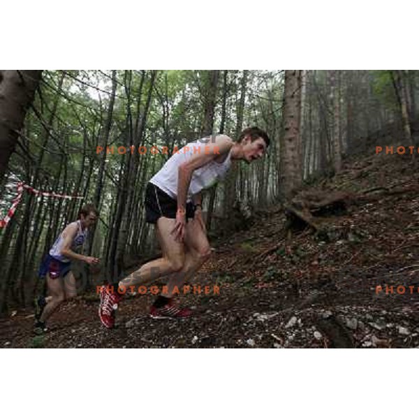 400 runners from 21 countries took part at 8th World Long Distance Mountain Running Challenge in Slovenia on June 18, 2011. Start in Petrovo Brdo, finish in Podbrdo, 37.5 km with total of 5300 meters of climbs and descents 