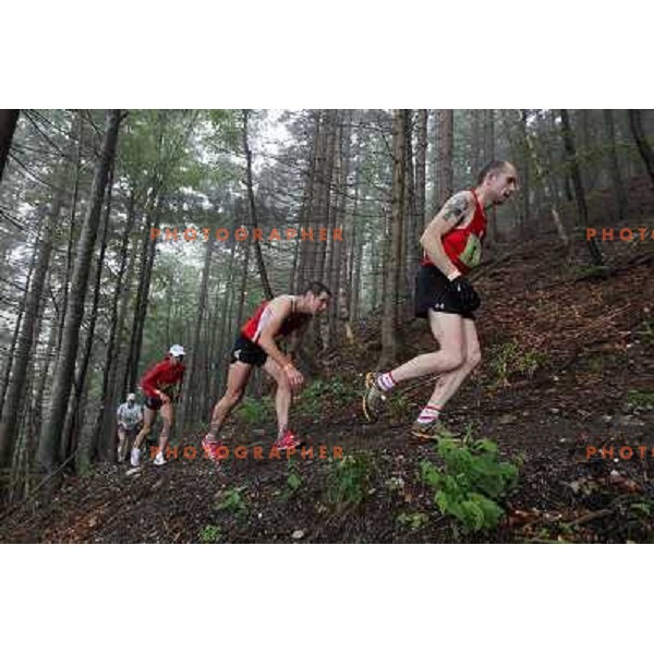 400 runners from 21 countries took part at 8th World Long Distance Mountain Running Challenge in Slovenia on June 18, 2011. Start in Petrovo Brdo, finish in Podbrdo, 37.5 km with total of 5300 meters of climbs and descents 
