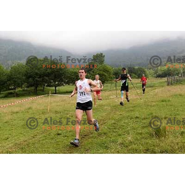 400 runners from 21 countries took part at 8th World Long Distance Mountain Running Challenge in Slovenia on June 18, 2011. Start in Petrovo Brdo, finish in Podbrdo, 37.5 km with total of 5300 meters of climbs and descents 