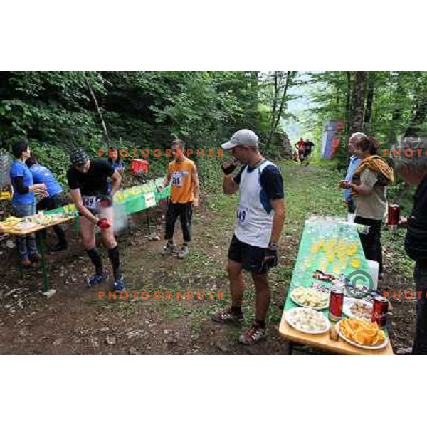 400 runners from 21 countries took part at 8th World Long Distance Mountain Running Challenge in Slovenia on June 18, 2011. Start in Petrovo Brdo, finish in Podbrdo, 37.5 km with total of 5300 meters of climbs and descents 