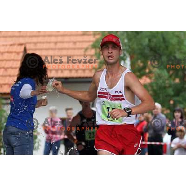 400 runners from 21 countries took part at 8th World Long Distance Mountain Running Challenge in Slovenia on June 18, 2011. Start in Petrovo Brdo, finish in Podbrdo, 37.5 km with total of 5300 meters of climbs and descents 