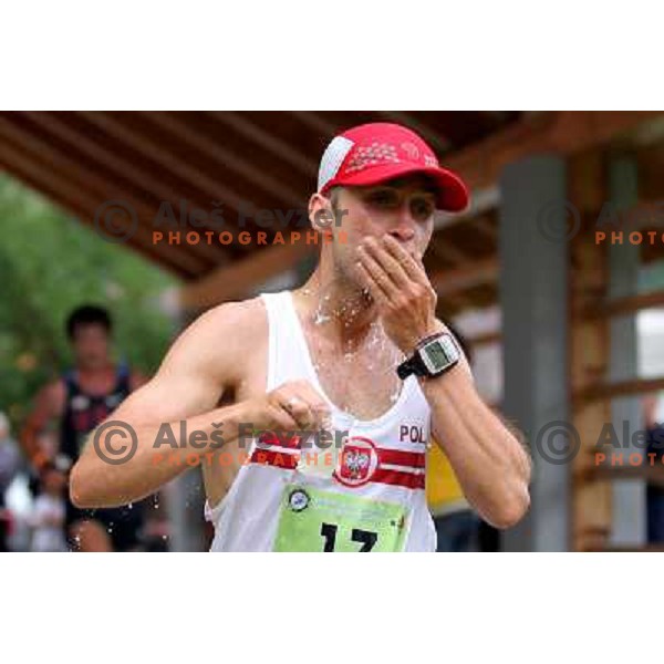 400 runners from 21 countries took part at 8th World Long Distance Mountain Running Challenge in Slovenia on June 18, 2011. Start in Petrovo Brdo, finish in Podbrdo, 37.5 km with total of 5300 meters of climbs and descents 