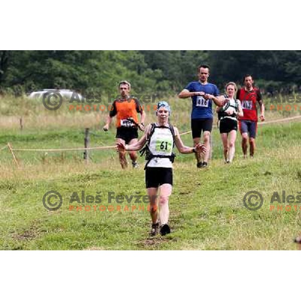 400 runners from 21 countries took part at 8th World Long Distance Mountain Running Challenge in Slovenia on June 18, 2011. Start in Petrovo Brdo, finish in Podbrdo, 37.5 km with total of 5300 meters of climbs and descents 