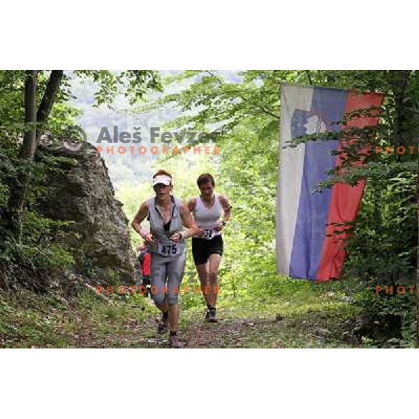 400 runners from 21 countries took part at 8th World Long Distance Mountain Running Challenge in Slovenia on June 18, 2011. Start in Petrovo Brdo, finish in Podbrdo, 37.5 km with total of 5300 meters of climbs and descents 