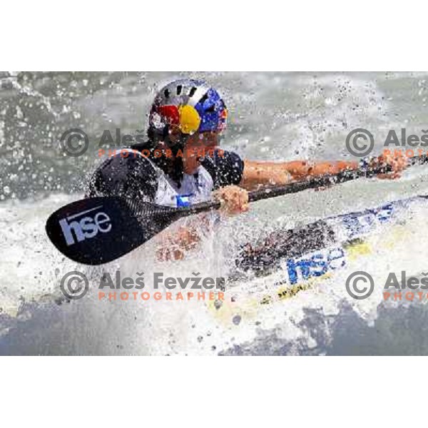 of Slovenia in action during ICF Canoe Slalom World Cup race SLOKA 2011 in Tacen, Ljubljana, Slovenia on June 25,2011 