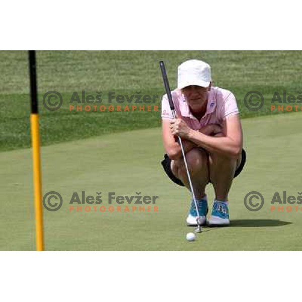 in action during Diners golf & country club Championships in Smlednik, Ljubljana, Slovenia on June 26,2011 