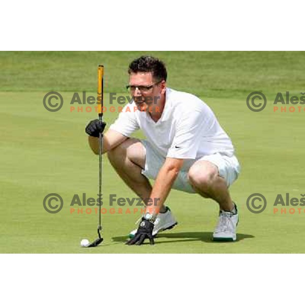 in action during Diners golf & country club Championships in Smlednik, Ljubljana, Slovenia on June 26,2011 
