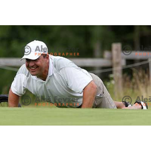 in action during Diners golf & country club Championships in Smlednik, Ljubljana, Slovenia on June 26,2011 