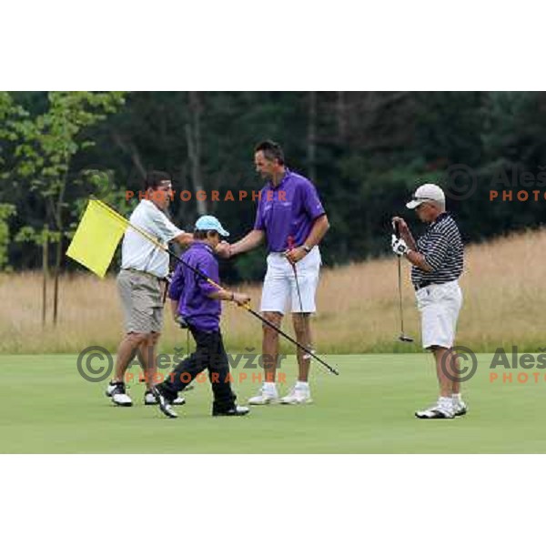 in action during Diners golf & country club Championships in Smlednik, Ljubljana, Slovenia on June 26,2011 