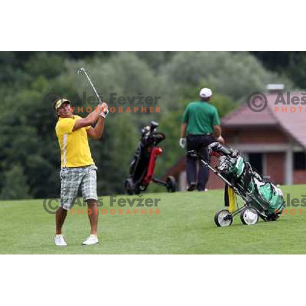 in action during Diners golf & country club Championships in Smlednik, Ljubljana, Slovenia on June 26,2011 